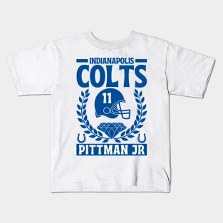 Indianapolis Colts Pittman Jr 11 American Football Kids T-Shirt